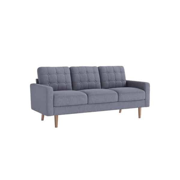Sofa LCS101G01 182 x 80,5 x 84 cm., pilkos spalvos
