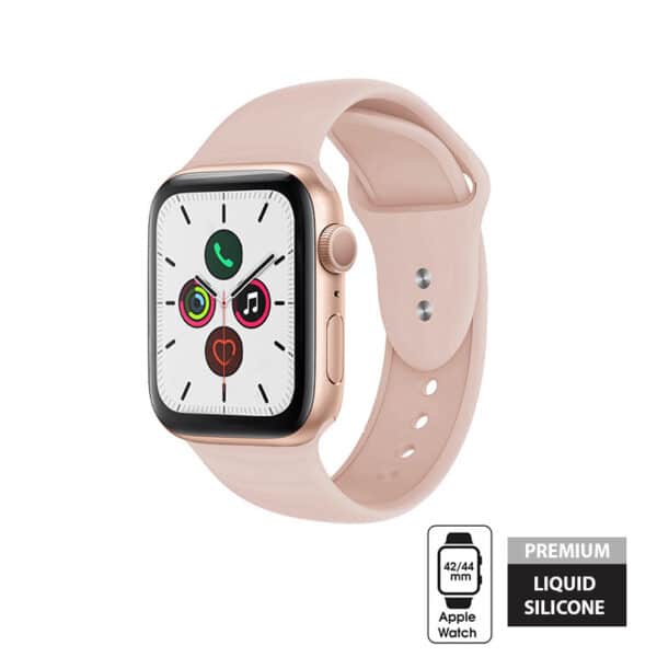 Crong apyrankė / dirželis, skirta Apple Watch 42/44/45mm (rožinis smėlis)