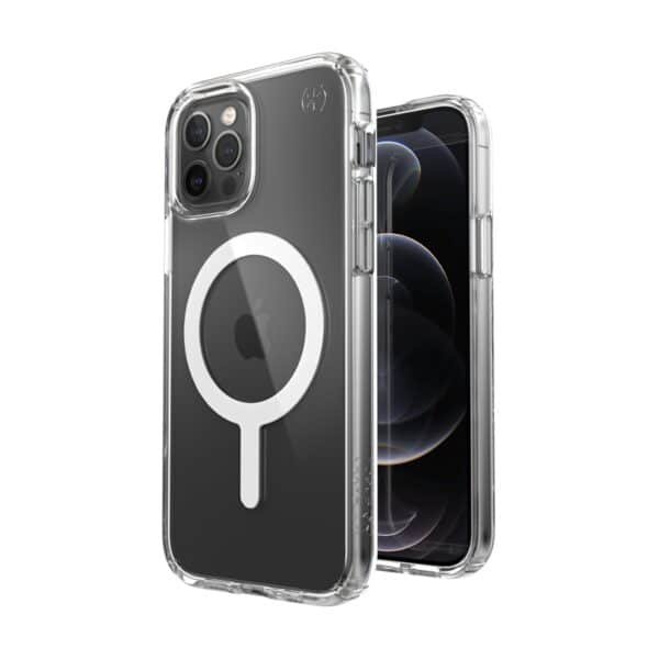 „PresidioSpeck Perfect-Clear“ + „MagSafe“ – „iPhone 12“ / „iPhone 12 Pro“ dėklas su „MICROBAN“ („Clear“)