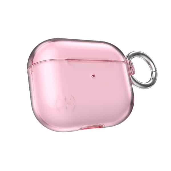 Speck Presidio Clear – dėklas Apple Airpods 3 gen su Microban (Icy Pink)