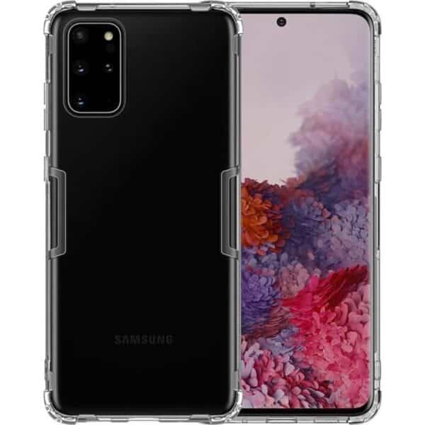 Nillkin Nature TPU dėklas – dėklas, skirtas Samsung Galaxy S20+ (pilkas)