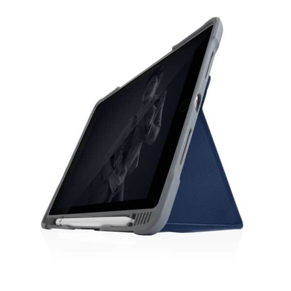 STM Dux Plus Duo – dėklas, skirtas iPad 10,2" 8 (2020) / 7 (2019) (Midnight Blue)