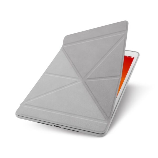 Moshi VersaCover – Origami sulankstomas dėklas ir stovas iPad 10,2" (akmens pilka)