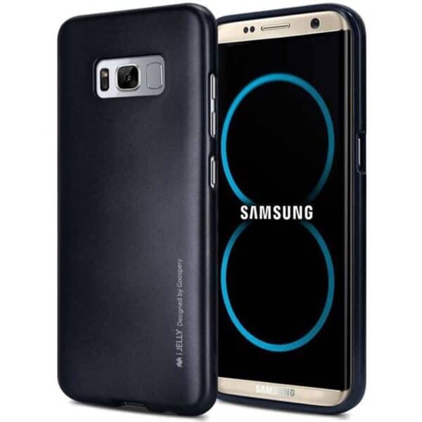 Mercury I-Jelly – dėklas, skirtas Samsung Galaxy S8+ (juodas)