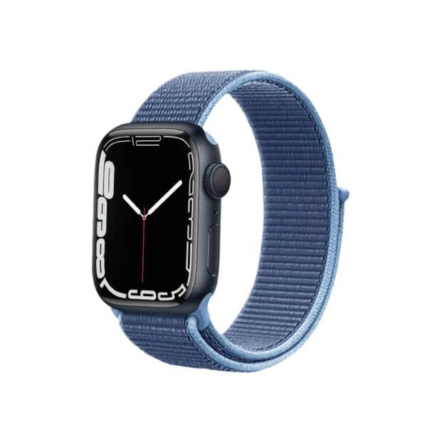 Crong nailono apyrankė / dirželis, skirta Apple Watch 42/44/45mm (vandenyno mėlyna)