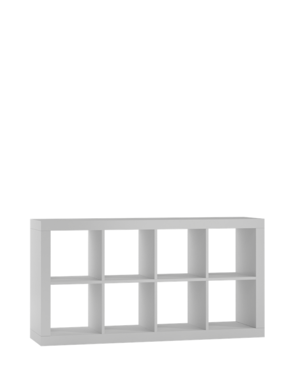 Pastatoma lentyna Kalax 2x4, balta