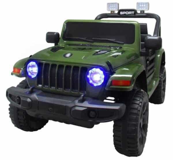 Elektromobilis vaikams Big Jeep X10, žalias