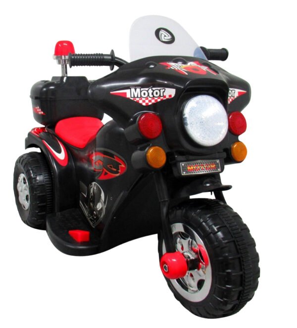 Vaikiškas akumuliatorinis motociklas M7 juodas