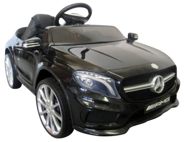 Vienvietis elektromobilis vaikams Mercedes GLA45, juodas, su valdymo pultu
