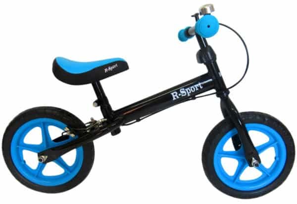 Balansinis dviratis R4 su EVA ratais, mėlyna/juoda