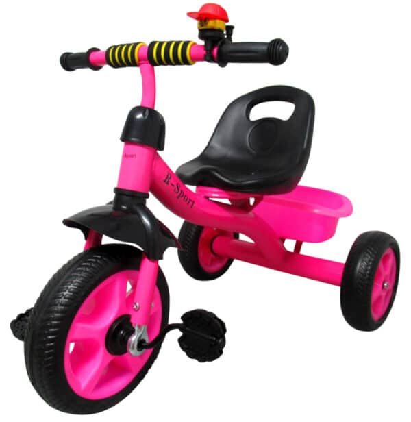Triratis balansinis dviratis T1, rožinis